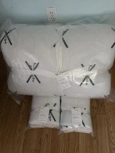 Pottery Barn ALPINE SKI Sherpa Rücken KING Bettdecke NEU mit Etikett + 2 KING SHAMS - Bild 1 von 6