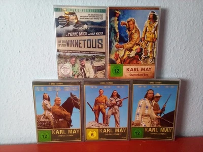 DVD Karl May Collection I,II,III Shatterhand Box , Auf den Spuren Winnetous DOKU - Bild 1 von 4