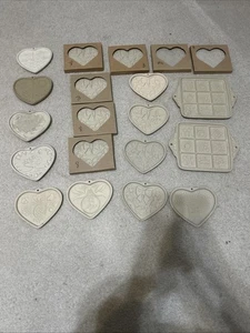 20 BRAUNE TÜTEN KEKSFORMEN, Pampered Chef, Family Heritage Steinzeug einige neu - Bild 1 von 15