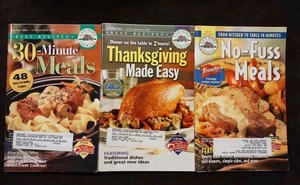 Menge 3 Easy Home Cooking Beste Rezepte 30 Min. Mahlzeiten, No Fuss Mahlzeiten, Thanksgiving - Bild 1 von 4