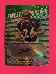 2005 TOPPS FINEST AUTOGRAPHS XFRACTOR TATUM BELL 53/199 ~FA-TB X-FRACTOR - Picture 1 of 1