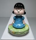 Peanuts Lucy Porcelain Jewelry Box Snoopy Westland Giftware Charles Schultz READ