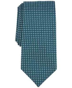 Alfani Mens Bolton Slim  Necktie Hunter Green - Picture 1 of 6