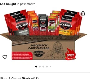 Jack Link's Spicy Beef Jerky Gift Box Variety Pack (Spicy) - Picture 1 of 6