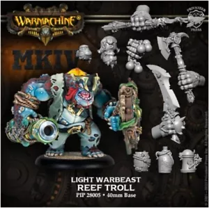 Brineblood Marauders: Reef Troll (PIP28005) - MKIV Warmachine - Brand New - Picture 1 of 1