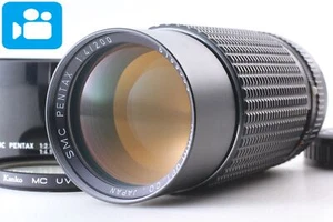 🎦VIDEO👀W/ Hood ✨Top MINT✨ Asahi SMC Pentax 200mm f/4 Telephoto Lens From JAPAN - Picture 1 of 9