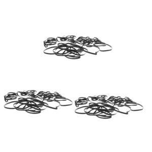 50Pcs Ceintures De Flûte À Bec Courroies En Caoutchouc Pour Cassettes - Photo 1/9