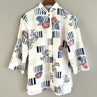 Chemisier femme vintage Judy Bond 12 chemises boutonnées 3/4 manches florales maman