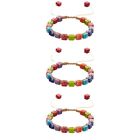  3 Pack Stretch Bracelets for Women Natural Stone Nice Gifts Mother Day Bohemian