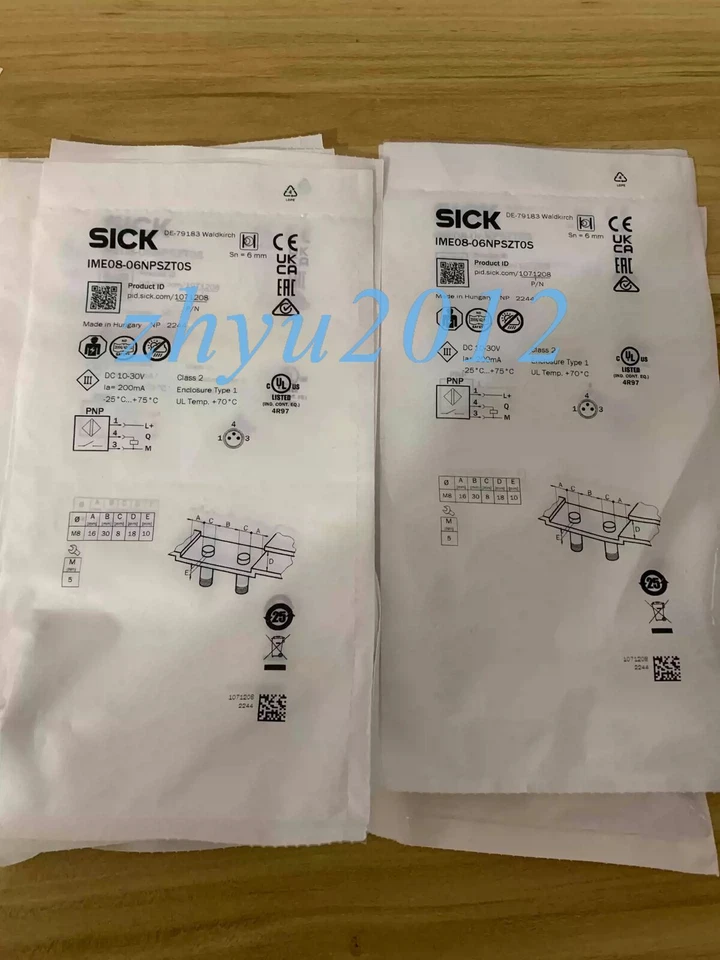 100% Test 1pcs SICK IME08-06NPSZT0S 1071208 - Image 1 of 1