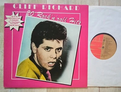 LP Cliff RICHARD - 20 Rock'n'roll Hits - Sweden 1970 EMI ROCK 11 - NM/VG+ - Photo 1/2