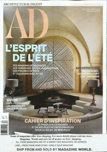 Architectural Digest Magazine, L' Esprit De L' ete * Juillet / Aout, 2021 * - Picture 1 of 1