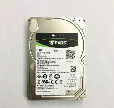 Seagate ST1000NX0333 Enterprise 1TB SAS 2.5" 15mm 7.2K Internal Hard Drive - Image 1 of 4