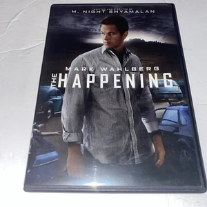 The Happening DVD Thriller Movie (2008) Mark Wahlberg, M. Night Shyamalan - Picture 1 of 4