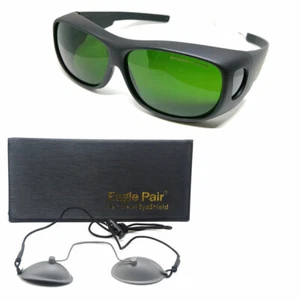 200-2000nm IPL Protection Goggles Safety Glasses f Operator CE w OD7+ Eyepatch - Picture 1 of 8