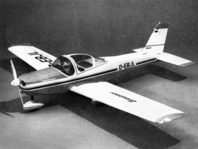 Bo 209 Monsun .40 62" Wingspan RC Model Airplane Printed Plans &Templates - Image 1 of 2