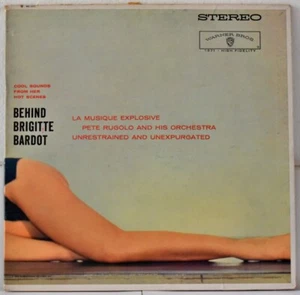 WARNER BROS STEREO WS 1371 USA 1962 SDTK Pete RUGOLO Behind Brigitte Bardot G/F - Picture 1 of 5