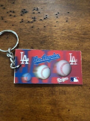 FOREVER COLLECTIBLES LOS ANGELES DODGERS KEYCHAIN - Image 1 of 2