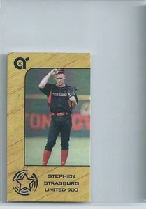 Stephen Strasburg 2010 Arelix Black ROOKIE Card RC #/900 LIMITED - Bild 1 von 1