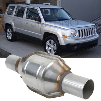 For 2007-2017 Jeep Patriot Compass 2'' Catalytic Cat Converter w/ Heat Shield Foto 1 de 4