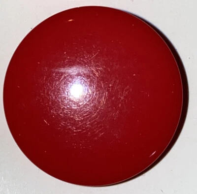 Le Bouton Buttons 7/8” 22mm Red #207 NOS - Image 1 of 3