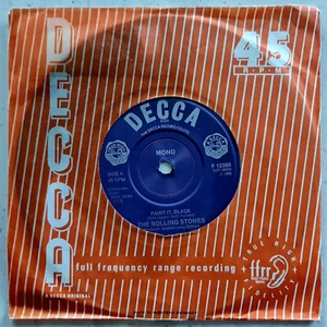The Rolling Stones - Paint It Black / Long Long While - 1966 - Reissue 7" - Picture 1 of 2