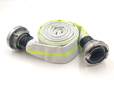 2 Zoll C-52 5 Meter Flach Bau Industrie Feuerwehr Pumpen Schlauch mit Storz - Bild 1 von 4