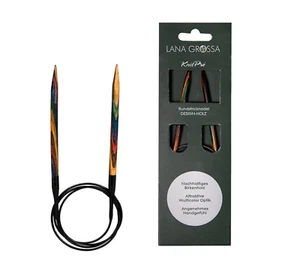 Lana Grossa Knit Pro Rundstricknadel Holz 80cm 2 - 12 mm - Bild 1 von 1