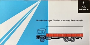 PROSPECTO MAGIRUS DEUTZ - COCHE USADO PARA TRANSPORTE CERCANO Y LEJANO / BASURA DE PROGRAMA - Imagen 1 de 11