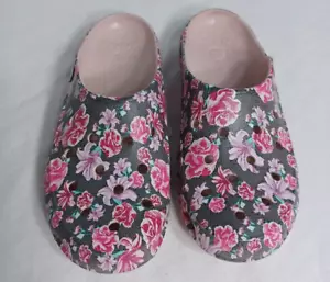 Crocs Freesail Damengröße 7 Blumenmuster Blumen Pantolette Clog – nicht mehr produziert - Bild 1 von 20