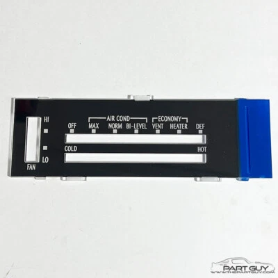 Camioneta Chevy GMC 76-77 aire acondicionado control calefacción lente respaldo aire acondicionado camioneta completa 1976 1977 Foto 1 de 4