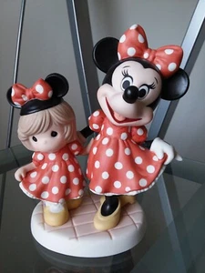 Precious Moments Disney ""Minnie and Me"" 790022 firmato da Hilo Maeda - Foto 1 di 5