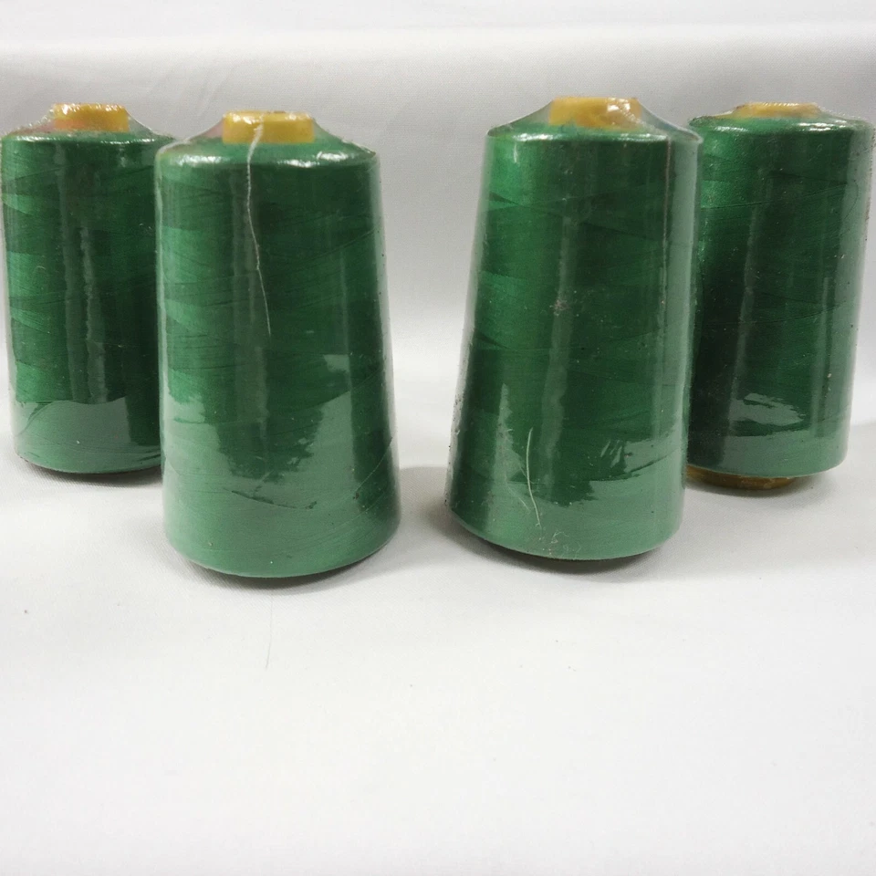 Perial Co 4 Cones of Polyester Threads for Sewing Quilting Serger 26 Colors - Image 1 of 1