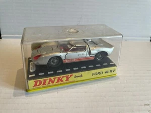 VINTAGE DINKY No.132 FORD 40 RV ( PERSPEX LID VERSION ) NICE CONDITION - Picture 1 of 15