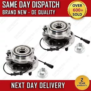 LAND ROVER DISCOVERY 2 1998-2004 FRONT WHEEL HUB & BEARING KIT PAIR X2 - Picture 1 of 4
