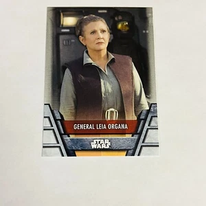 Tarjeta base Topps Star Wars Holocron 2020 Res-6 General Leia Organa - Imagen 1 de 2