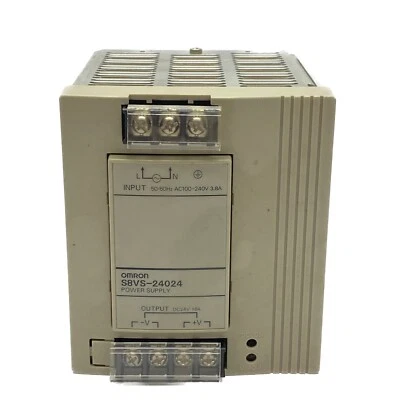 NUEVO Omron 24V 10A Salida 100-240 VAC Entrada Riel DIN Fuente de Alimentación S8VS-24024 Foto 1 de 4