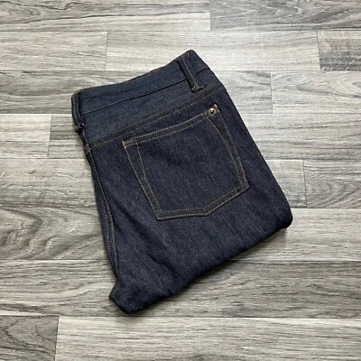 Pantalones de mezclilla negros de tiro medio de pierna ajustada Charlotte Russe para mujer talla 5 Foto 1 de 4