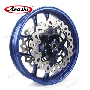 Llanta delantera AZUL y disco de rotor de freno para Yamaha YZF R1 2015-2022 YZF-R1 - Imagen 1 de 6