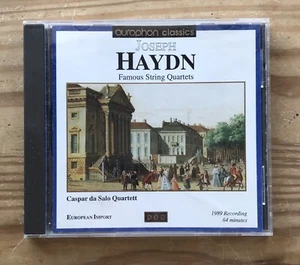 Aurophon Classics Joseph Haydn Famous String Quartets CD 1989 Recording - Imagen 1 de 4
