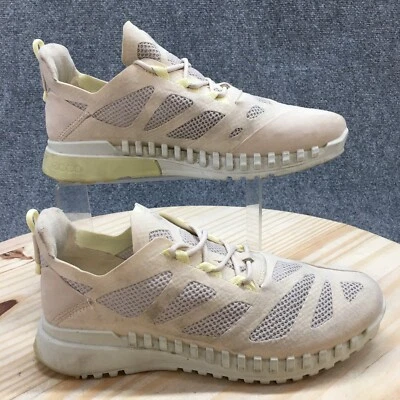 Ecco Zapatos Mujer 38 Zipflex Zapatillas Deportivas con Cordones 80378359113 Beige Malla Foto 1 de 4