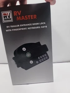 Repuesto de cerradura de puerta maestra para RV con huella digital, contraseña, llaves, entrada sin llave - Imagen 1 de 2