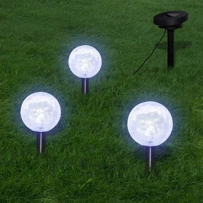 Outdoor Pathway Light Patio LED Solar Walkway Light with Ground Spike vidaXL - Image 1 of 2