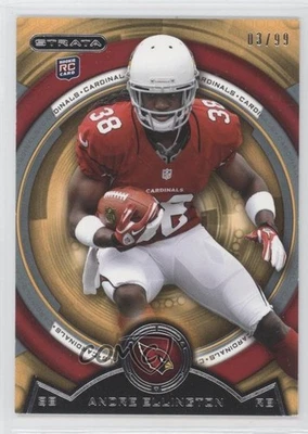 2013 Topps Strata Gold /99 Andre Ellington #89 Rookie RC - Image 1 of 2