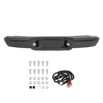 Fit For Nissan Frontier XE SE 1998-2004 Complete Rear Step Bumper Assembly Steel Foto 1 de 4