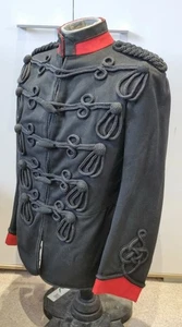 Lovely Original Pre WW1 Edwardian Rifles Regiment Frogged Jacket - Picture 1 of 20