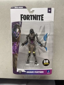 Fortnite Solo Mode GRAVE FEATHER 4" Action Figure by Jazzwares NEW - Picture 1 of 6