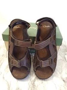 Clarks Herren Sandalen 11M Swing Teil Braun Marron 26068019 - Bild 1 von 6