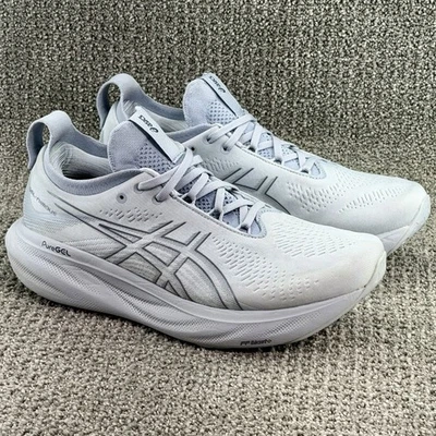 Asics Gel-Nimbus 25 Zapatos PureGEL Tenis para Correr Gris 1012B356 Mujer Talla 10.5 Foto 1 de 4