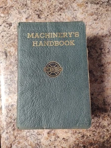 Machinery's Handbook 11th Edition 1943 Erik Oberg/F.D. Jones INDUSTRIAL PRESS - Picture 1 of 11